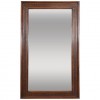 Large Walnut and Fruitwood Marquetry Mirror