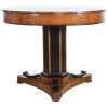 Root Walnut, Olivewood, Ashwood, and Ebonized Table