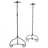 Pair of Wrought Iron Torcheres