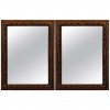 Pair of Silver Gilt Mirrors