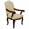 Oak & Upholstered Fauteuil