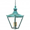 Patinated Copper 2-Light Hanging Lantern