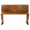 Walnut Trestle Bench