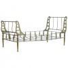 Cast Iron and Painted Daybed