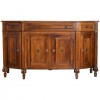 Walnut Credenza with Uniquely Carved Feet