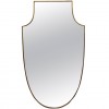 Brass Framed Wall Mirror 