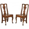 Pair of Oak Side Chairs