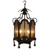 Wrought Iron 6-Light Lantern