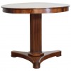 Walnut Centre Table with Fluted Standard