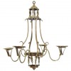 Bronze 4-Light Chandelier