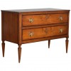 Fruitwood 2-Drawer Commode