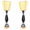 Pair of Wrought Iron Table Lamps