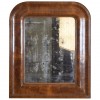 Walnut Veneered Mirror
