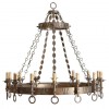 Brass 14-Light Chandelier