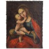 Oil on Canvas, Madonna and Child