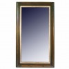Large Walnut and Silver Gilt Wall Mirror