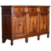 Tall Walnut Credenza