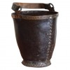 Leather and Copper Fire Bucket
