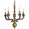 Bronze 5-Light Chandelier