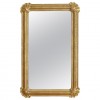 Carved Giltwood and Gilt Gesso Mirror