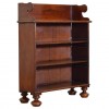 Rosewood 4-Shelf Bookcase