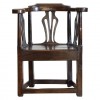Open Armchair in Dark Oak