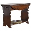 Drop-Leaf Bracciere Table in Poplar