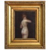 Oil on Board of a Female Nude