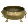 Brass Footed Jardiniere