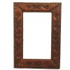 Leather  and Nailhead Frame/Mirror