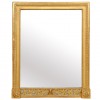 Giltwood and Painted Mirror