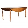 Light Walnut Folding Dining Table
