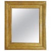Large Precisely Incised Gilt Gesso Wall Mirror