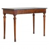 Cherrywood and Marble 1-Drawer Table