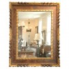 Carved Walnut and Giltwood Frame