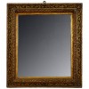 Giltwood, Painted, and Stencil Gilt Mirrorframe