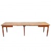 Slender Cherrywood Extension Kitchen Dining Table
