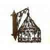 Wrought Iron Mounted Lantern