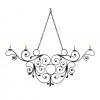 Wrought Iron 4-Light Chandelier