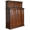 Walnut Tall Credenza