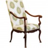 Provincial Carved Walnut  Poltrona