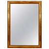Carved Giltwood Frame, Later Antiqued Mirror Plate