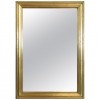 Brass Mounted Bistro Mirror