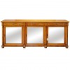 Maple and Mirrored Credenza