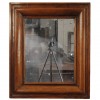 Light Walnut Mirror