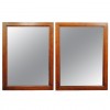 Pair of Rosewood Mirrors