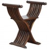 Walnut Savonarola Chair
