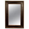 Carved, Ebonized, & Gilded Mirror