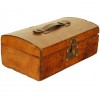 Leather Box with Brass Lock