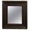 Carved and Ebonized Frame with Mirrorplate
